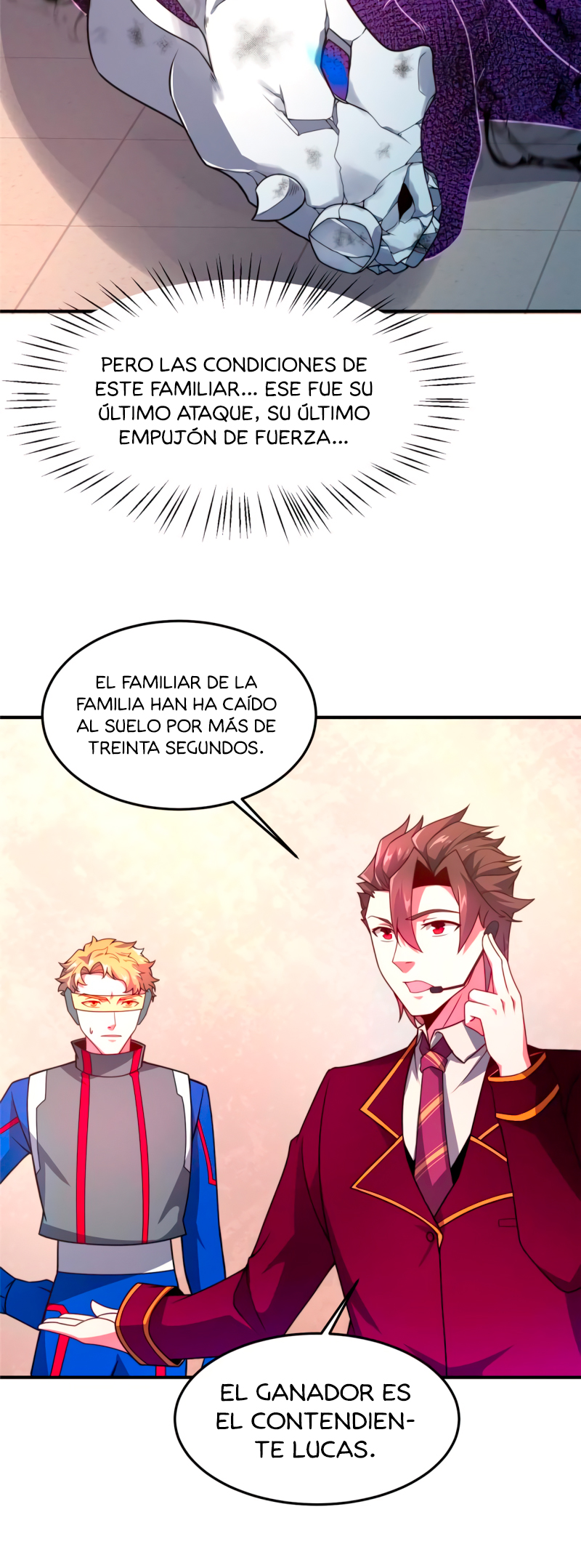 Entrenador de monstruos capítulo 103 página 35