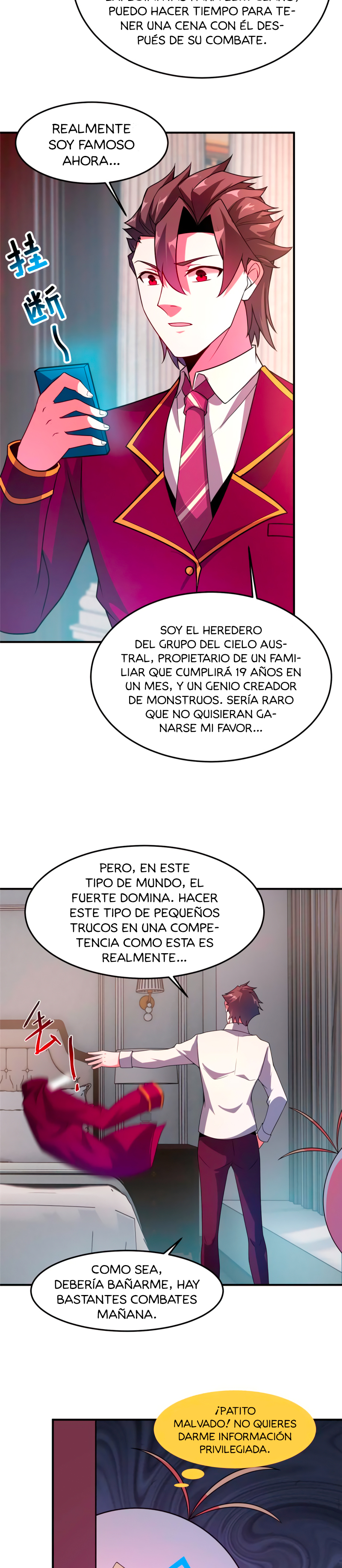 Entrenador de monstruos capítulo 106 página 13