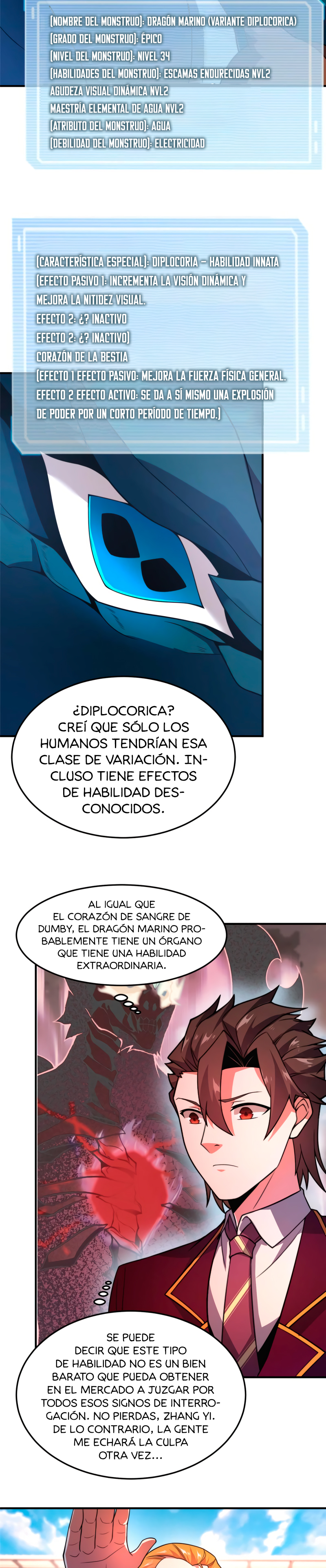 Entrenador de monstruos capítulo 107 página 9