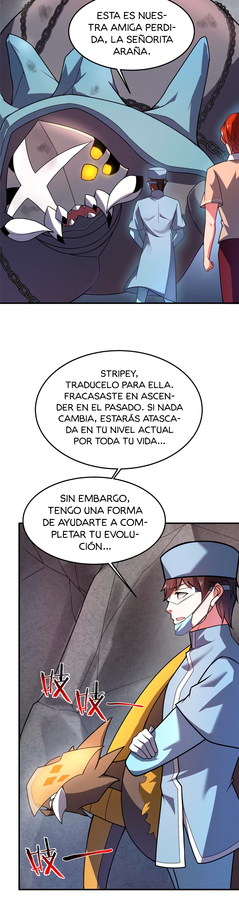 Entrenador de monstruos capítulo 110 página 7