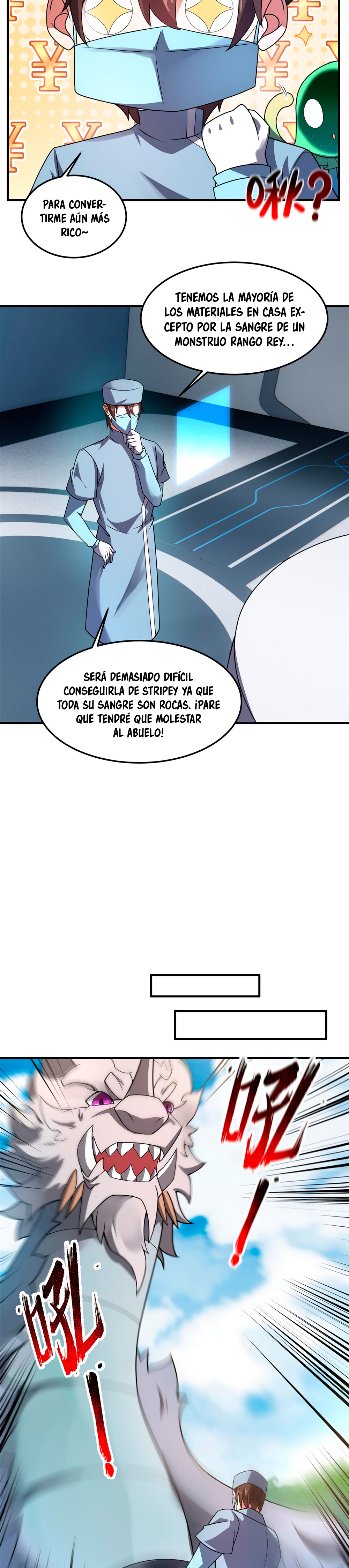 Entrenador de monstruos capítulo 121 página 14