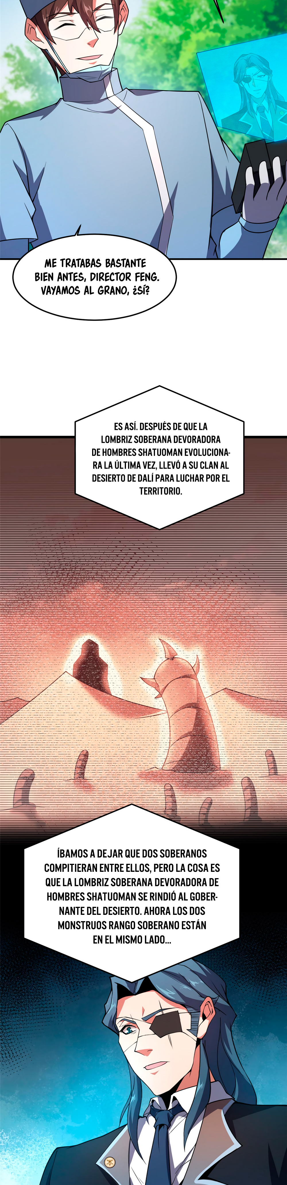 Entrenador de monstruos capítulo 121 página 17