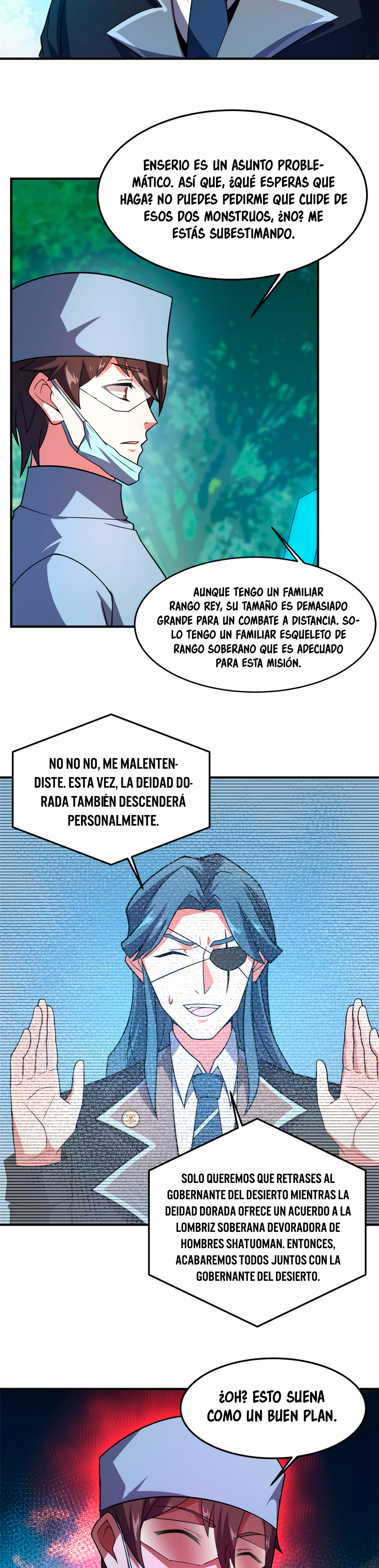 Entrenador de monstruos capítulo 121 página 18