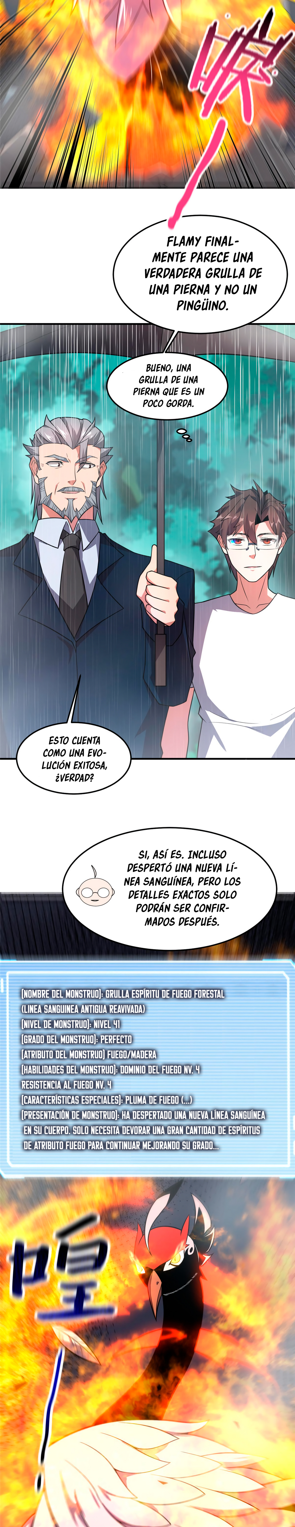 Entrenador de monstruos capítulo 122 página 9