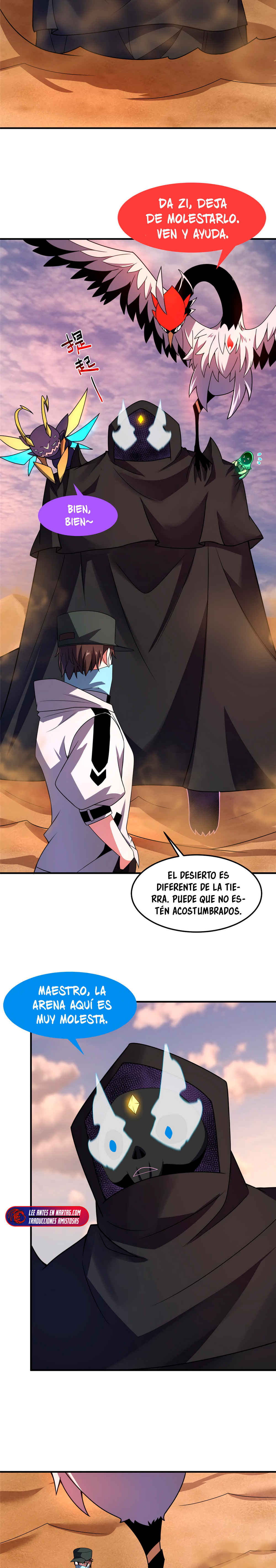 Entrenador de monstruos capítulo 123 página 8