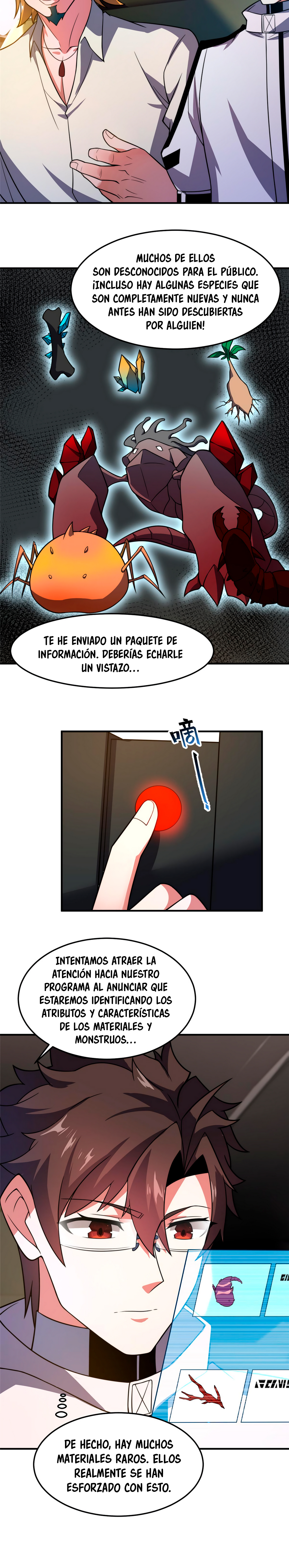 Entrenador de monstruos capítulo 128 página 12