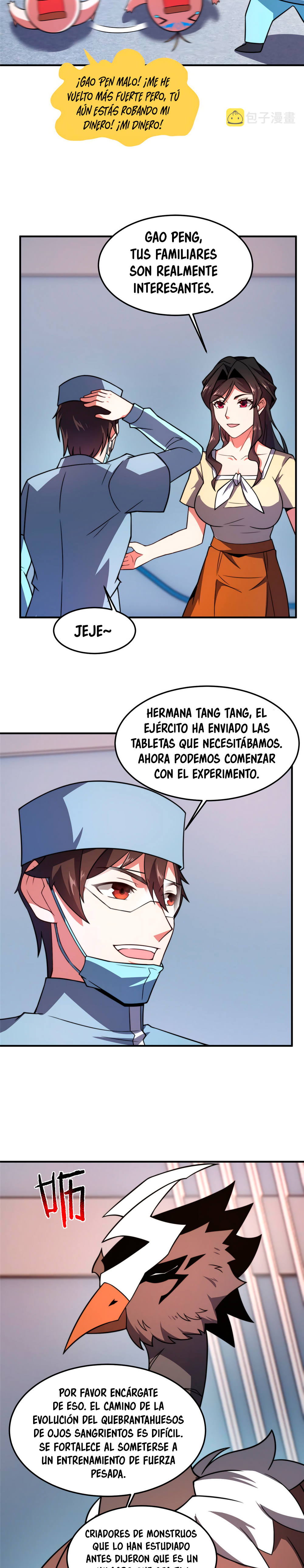 Entrenador de monstruos capítulo 128 página 3