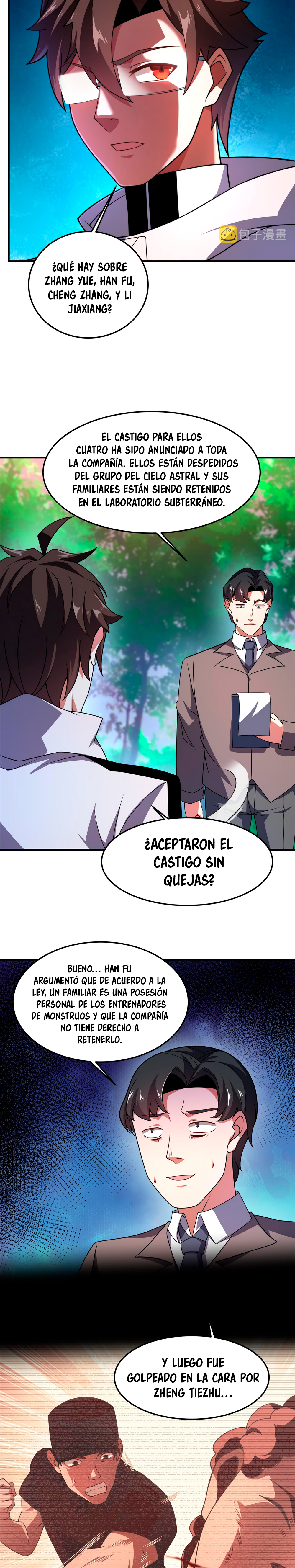 Entrenador de monstruos capítulo 131 página 4