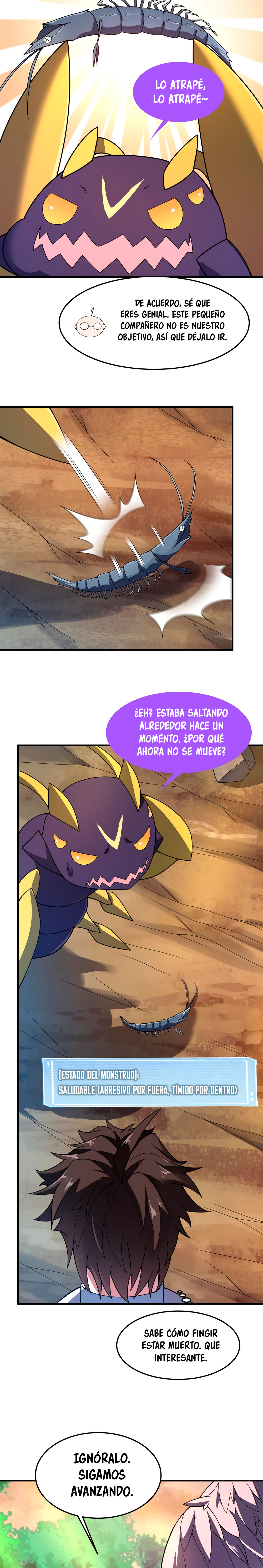 Entrenador de monstruos capítulo 131 página 8