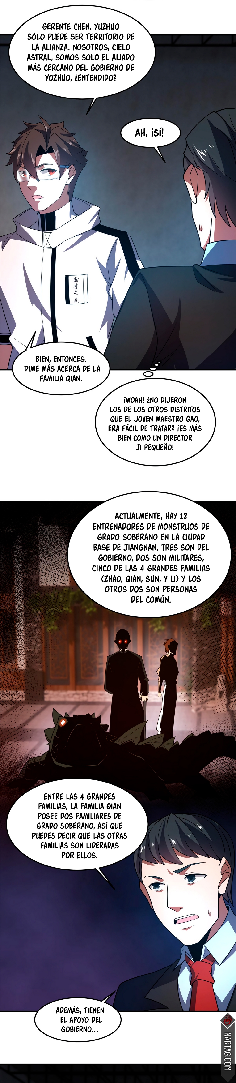 Entrenador de monstruos capítulo 134 página 14