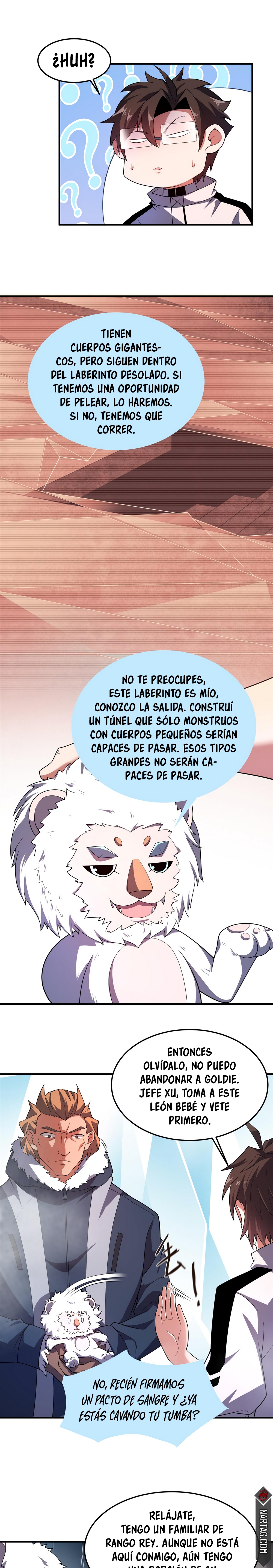Entrenador de monstruos capítulo 141 página 9