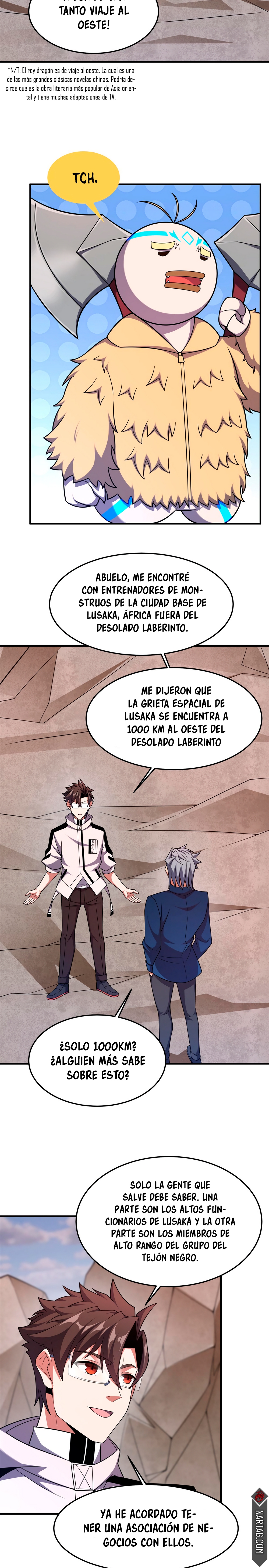 Entrenador de monstruos capítulo 145 página 10