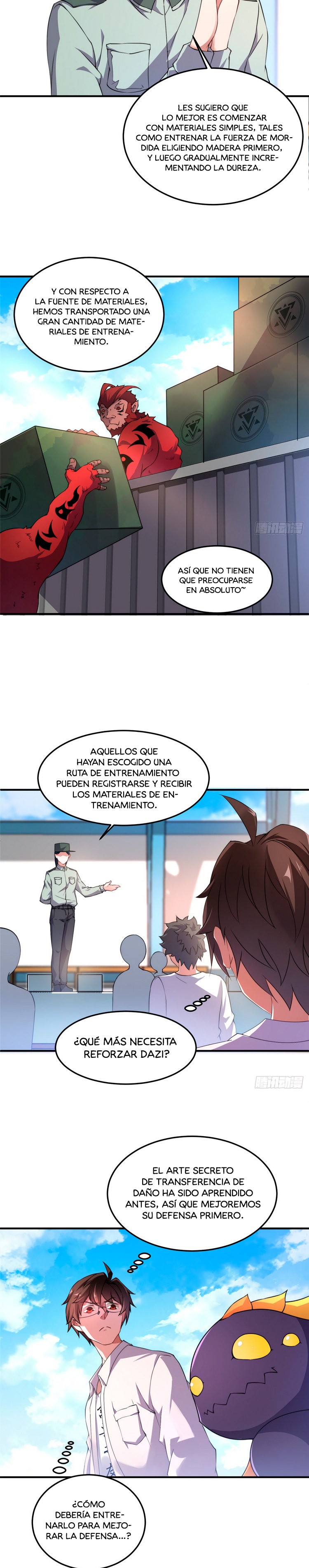 Entrenador de monstruos capítulo 15 página 8