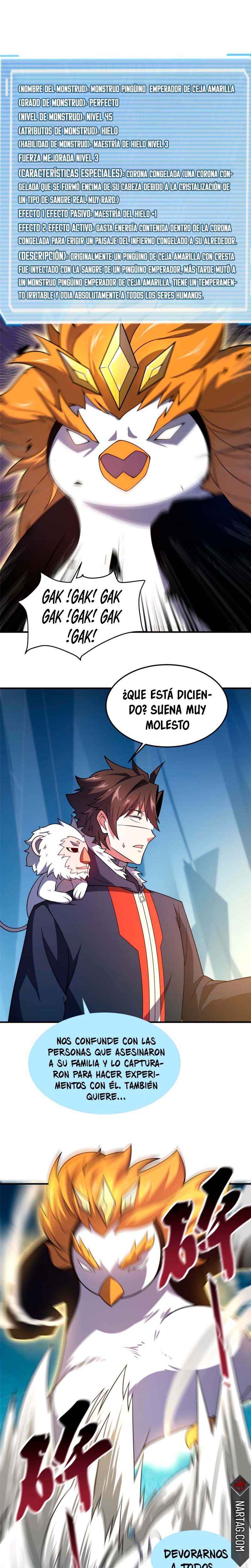 Entrenador de monstruos capítulo 152 página 11