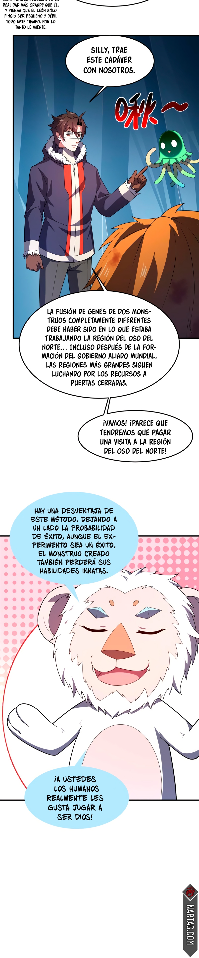 Entrenador de monstruos capítulo 152 página 18