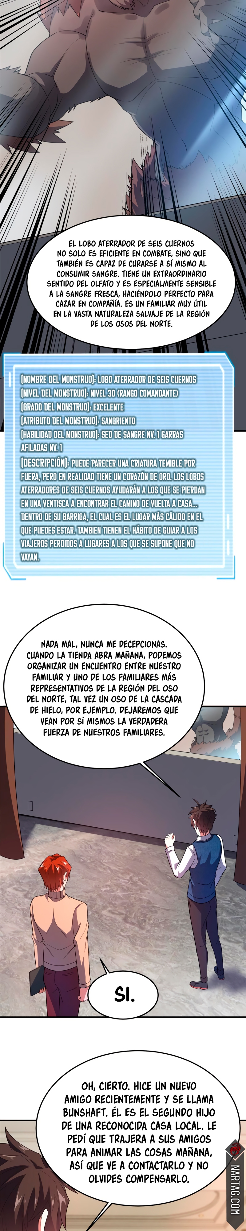 Entrenador de monstruos capítulo 153 página 10