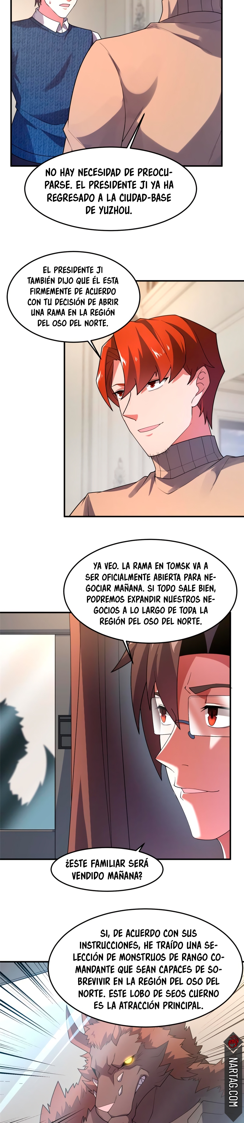 Entrenador de monstruos capítulo 153 página 9