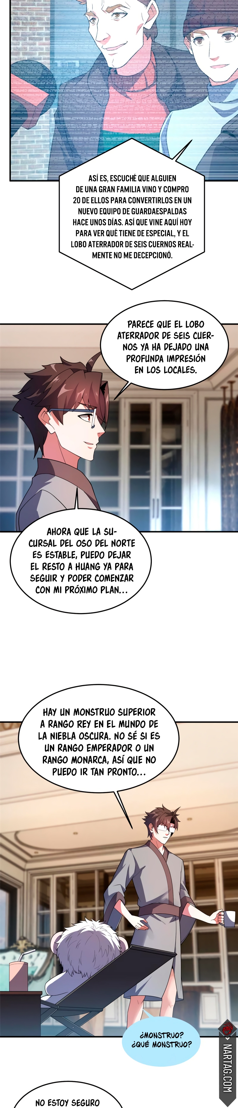 Entrenador de monstruos capítulo 154 página 10
