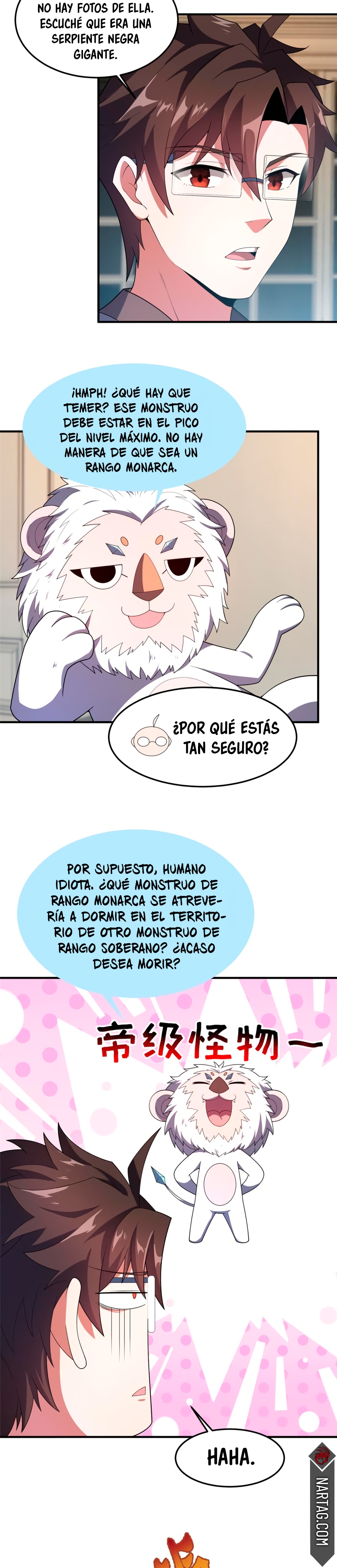 Entrenador de monstruos capítulo 154 página 11