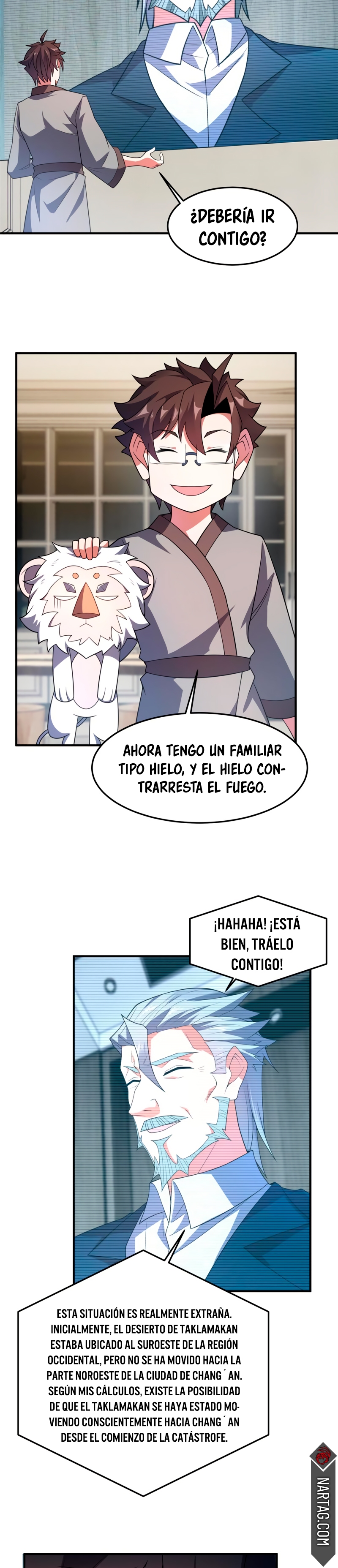 Entrenador de monstruos capítulo 154 página 14