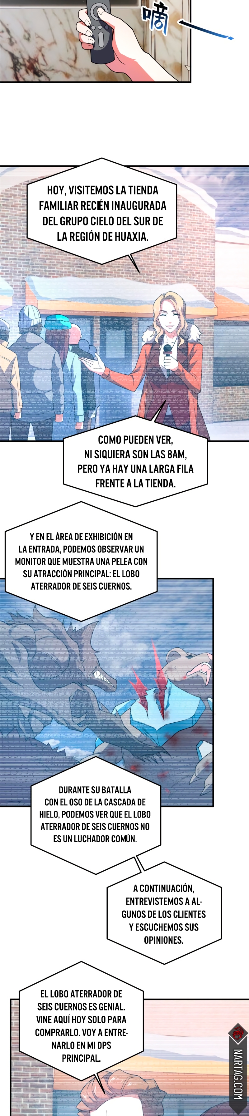 Entrenador de monstruos capítulo 154 página 9