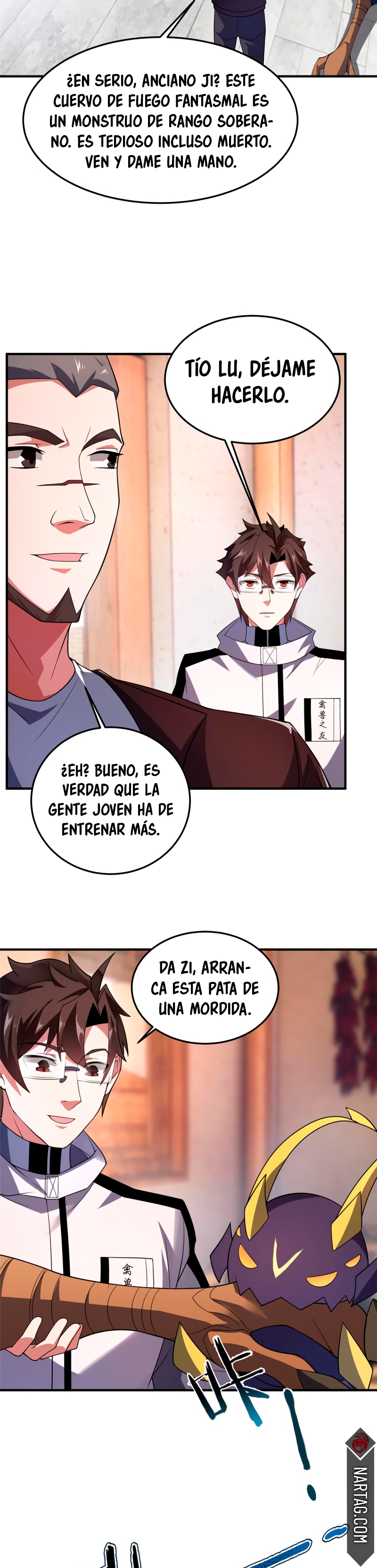 Entrenador de monstruos capítulo 157 página 5