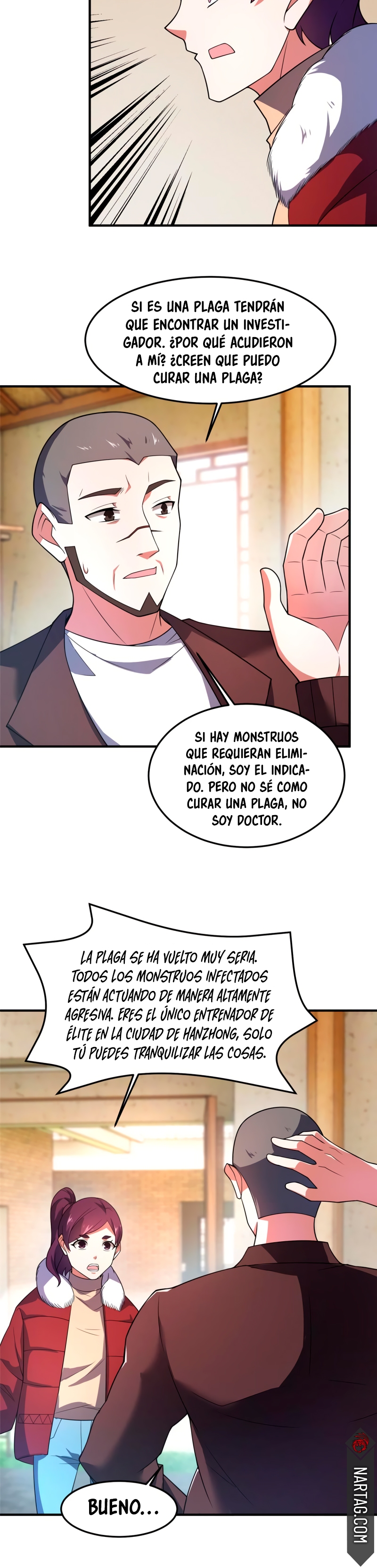 Entrenador de monstruos capítulo 157 página 9