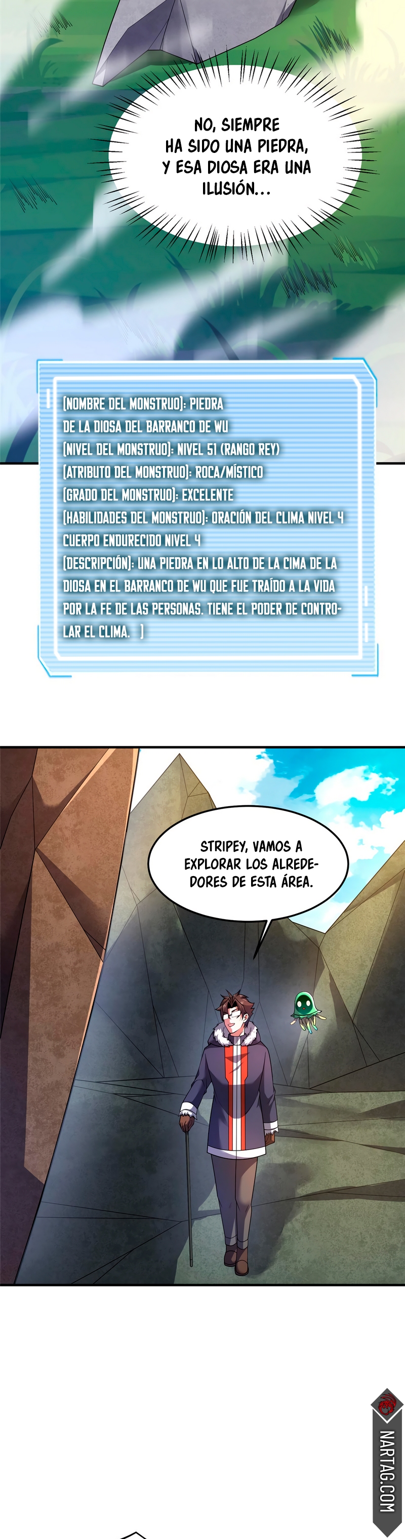 Entrenador de monstruos capítulo 160 página 18