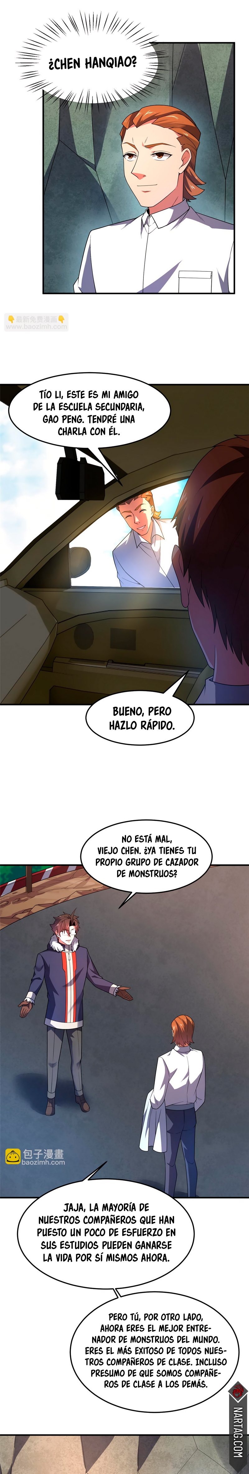 Entrenador de monstruos capítulo 161 página 12