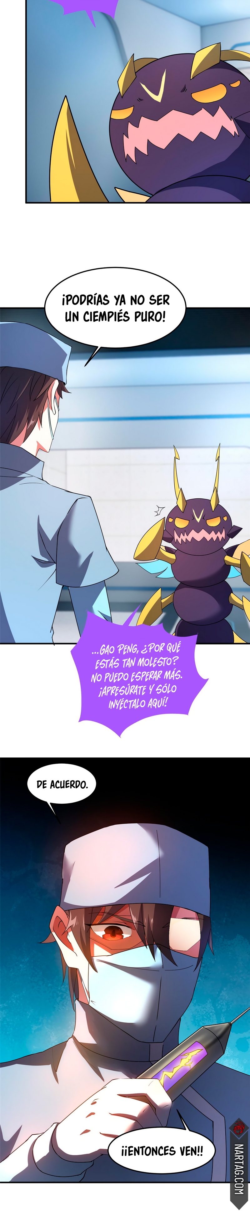 Entrenador de monstruos capítulo 161 página 17