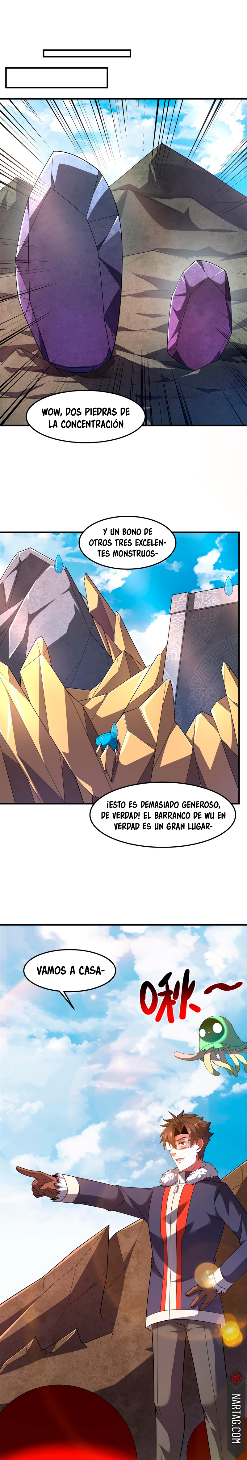 Entrenador de monstruos capítulo 161 página 8