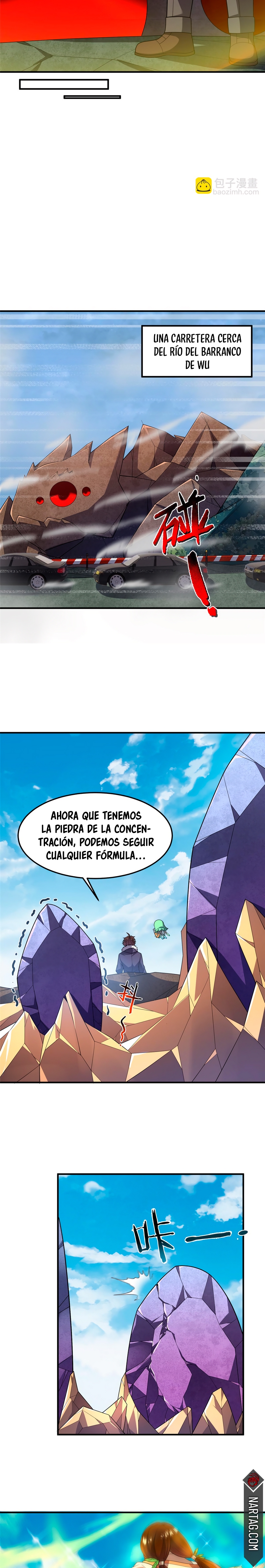 Entrenador de monstruos capítulo 161 página 9