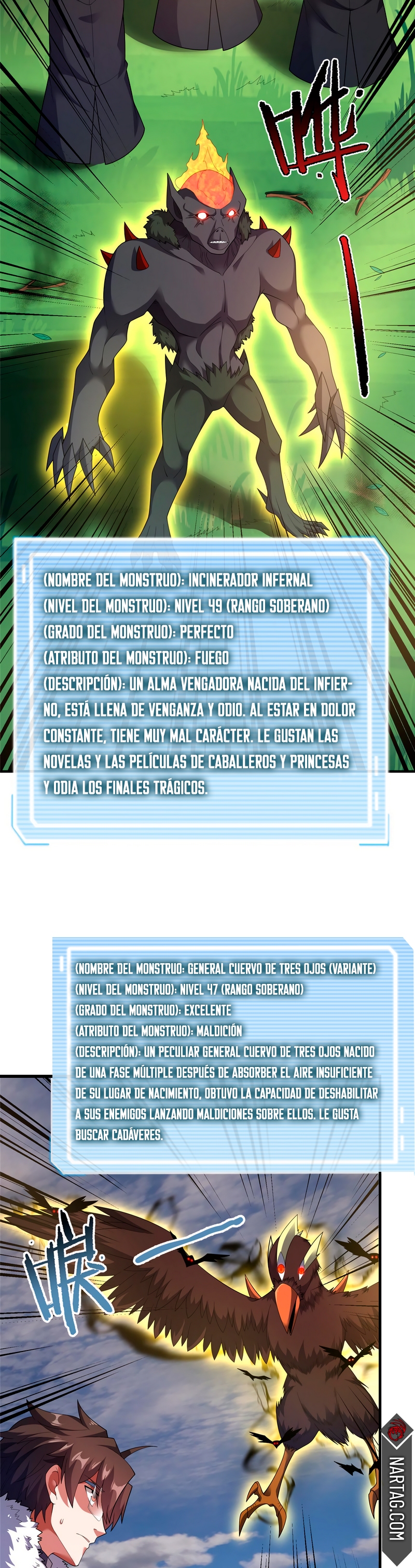 Entrenador de monstruos capítulo 162 página 18