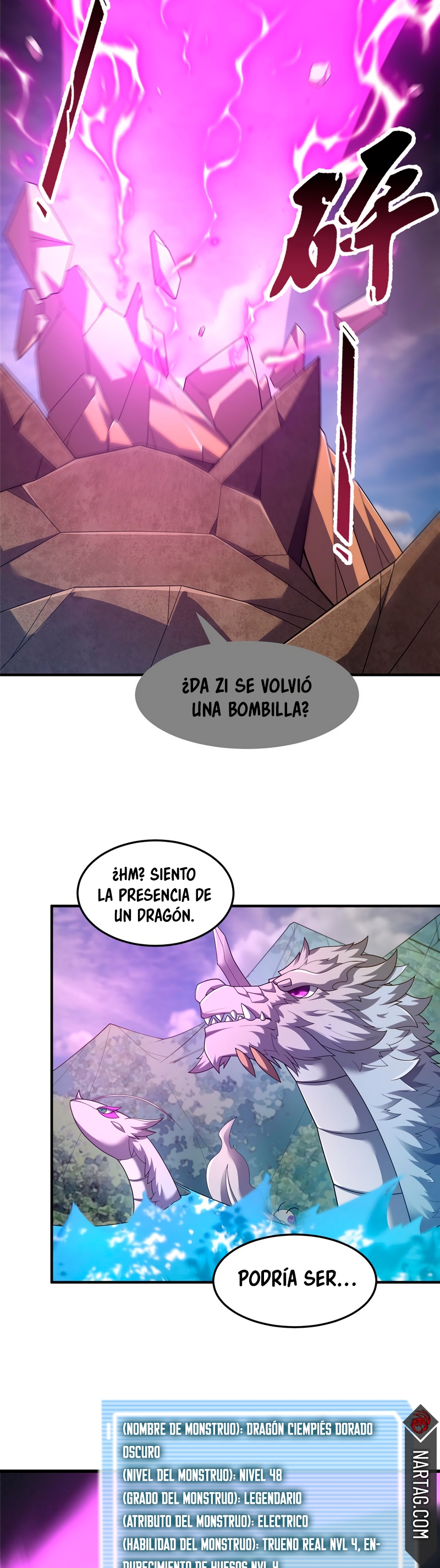 Entrenador de monstruos capítulo 162 página 9
