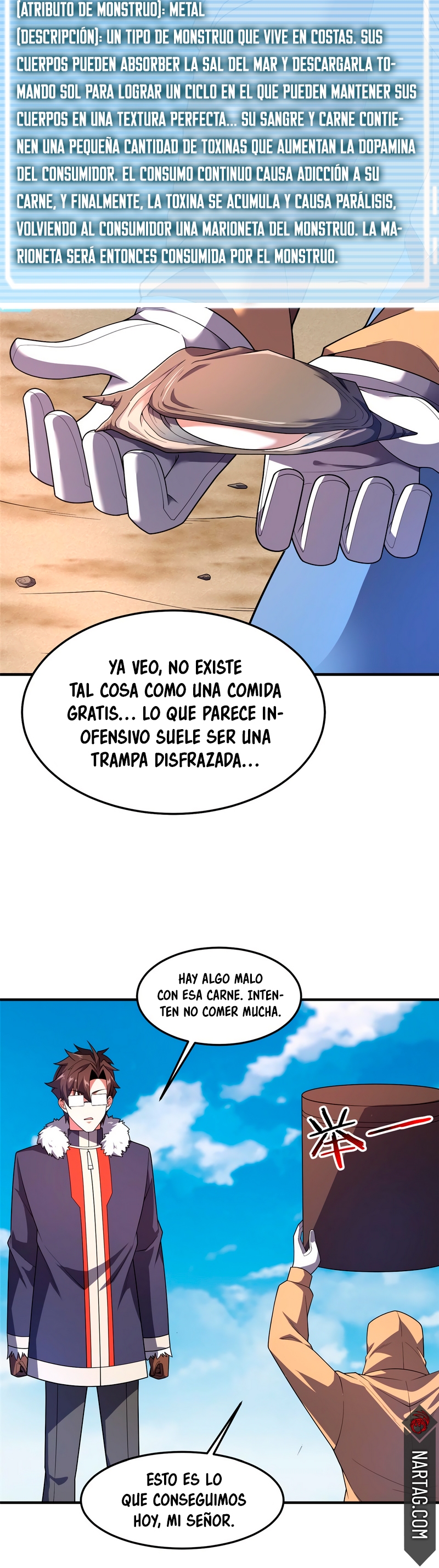 Entrenador de monstruos capítulo 164 página 13