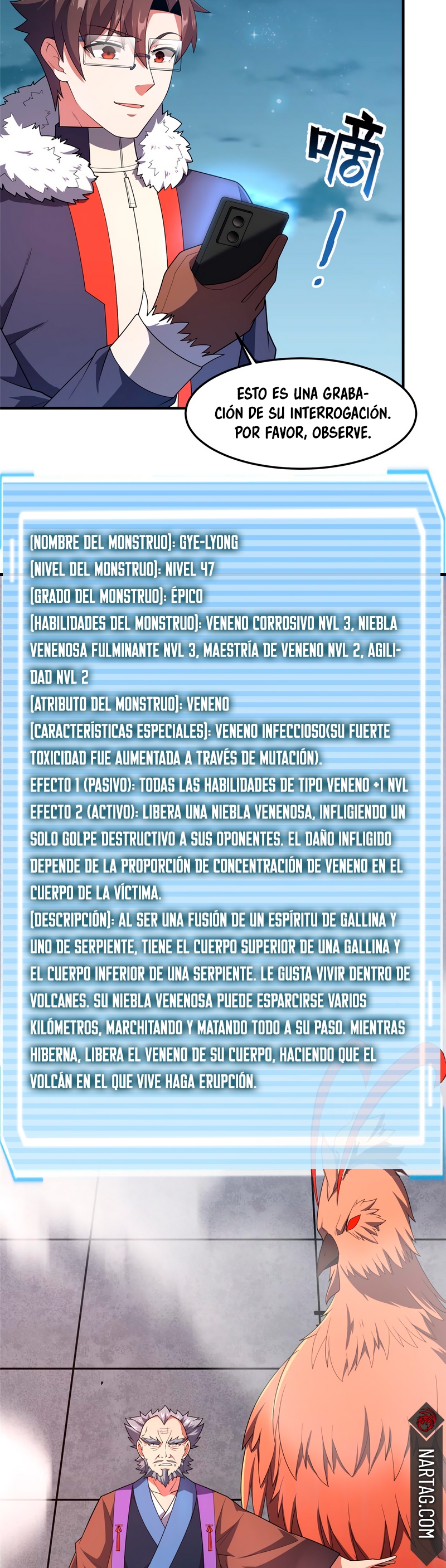 Entrenador de monstruos capítulo 165 página 6
