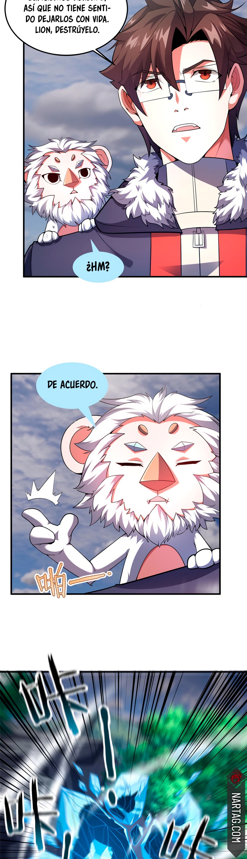 Entrenador de monstruos capítulo 167 página 7