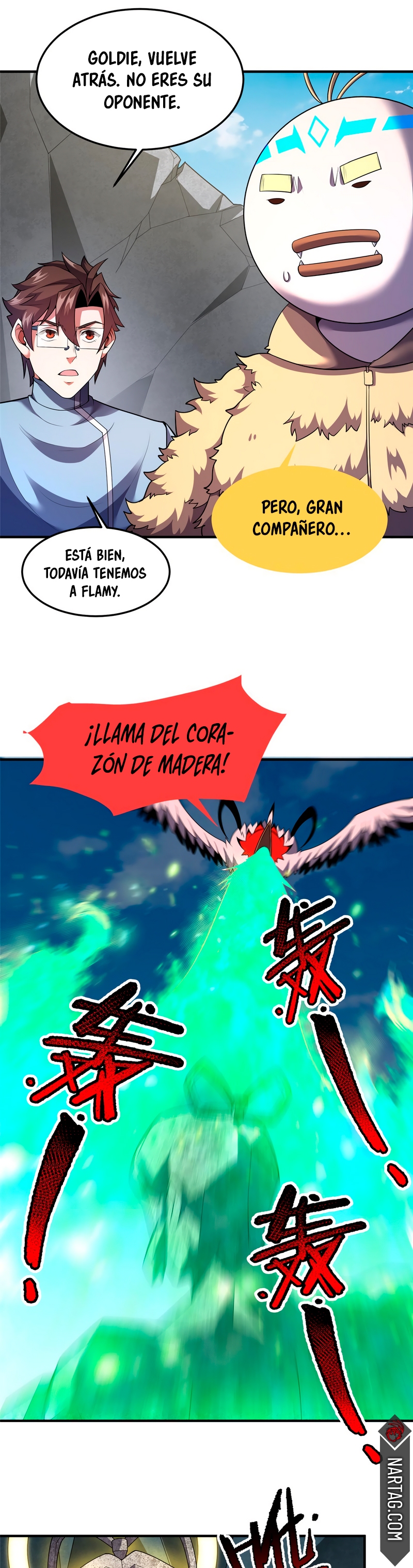 Entrenador de monstruos capítulo 168 página 13
