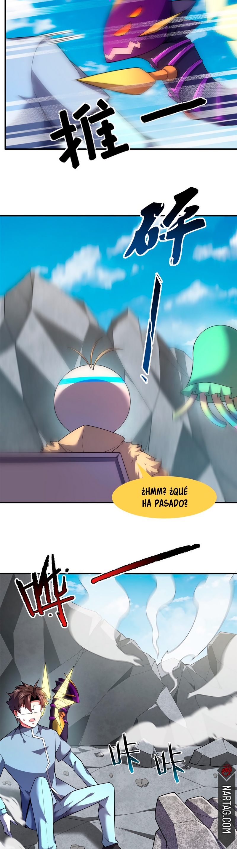 Entrenador de monstruos capítulo 168 página 5