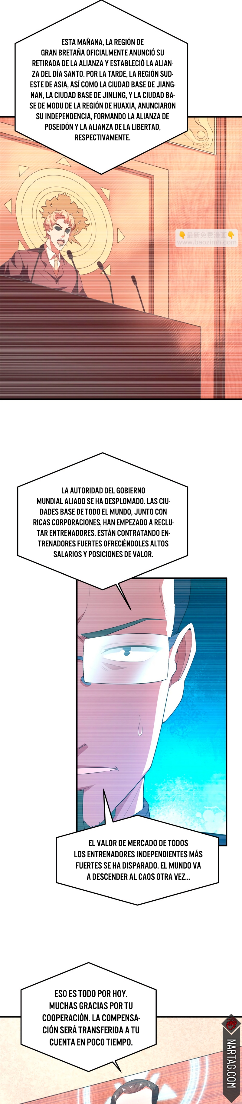 Entrenador de monstruos capítulo 171 página 14
