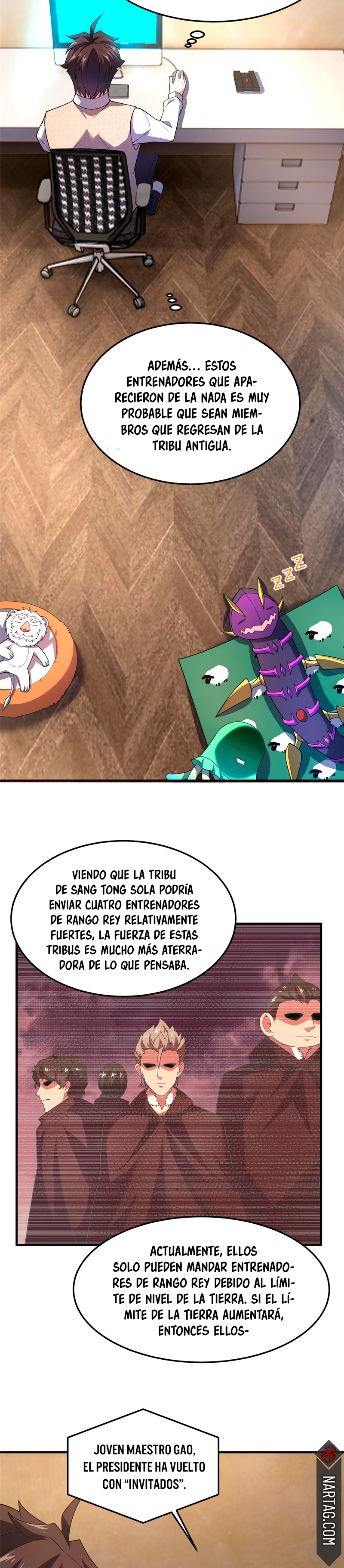 Entrenador de monstruos capítulo 171 página 19