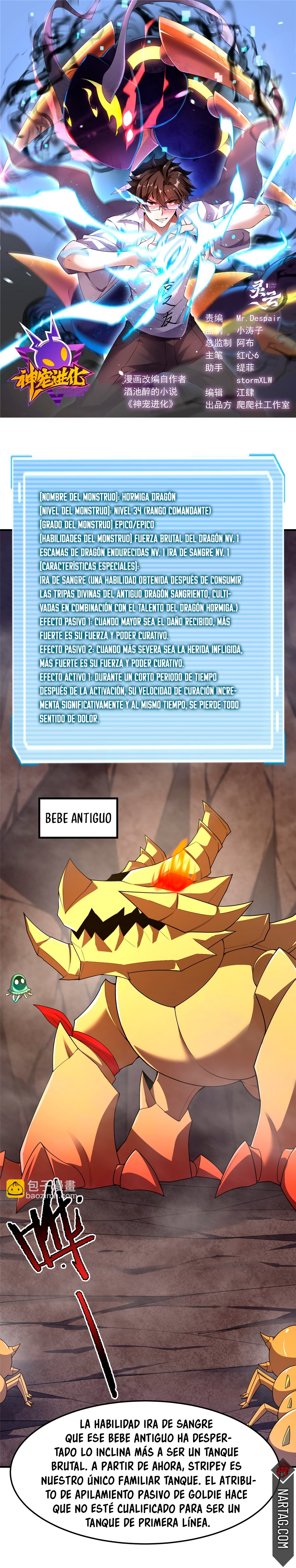 Entrenador de monstruos capítulo 181 página 4