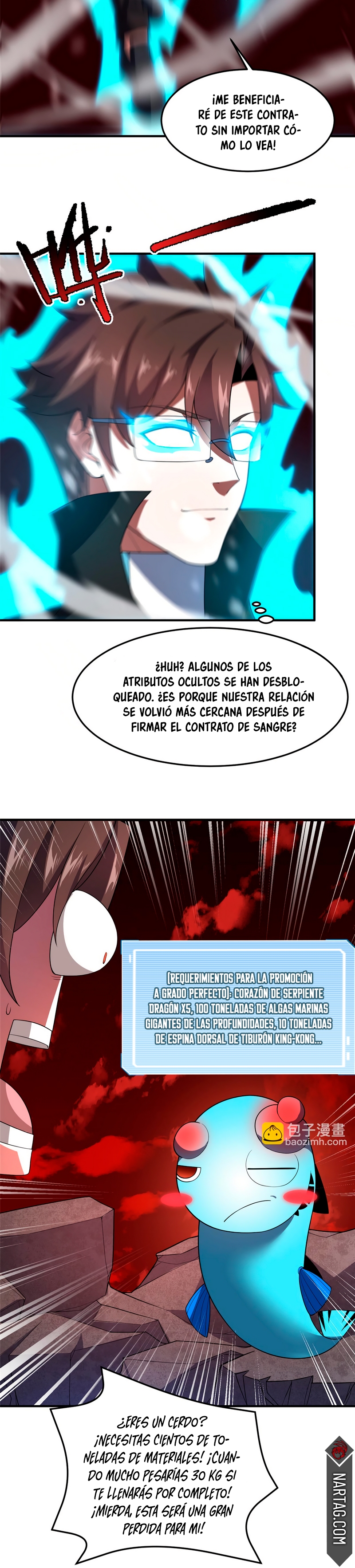 Entrenador de monstruos capítulo 187 página 19