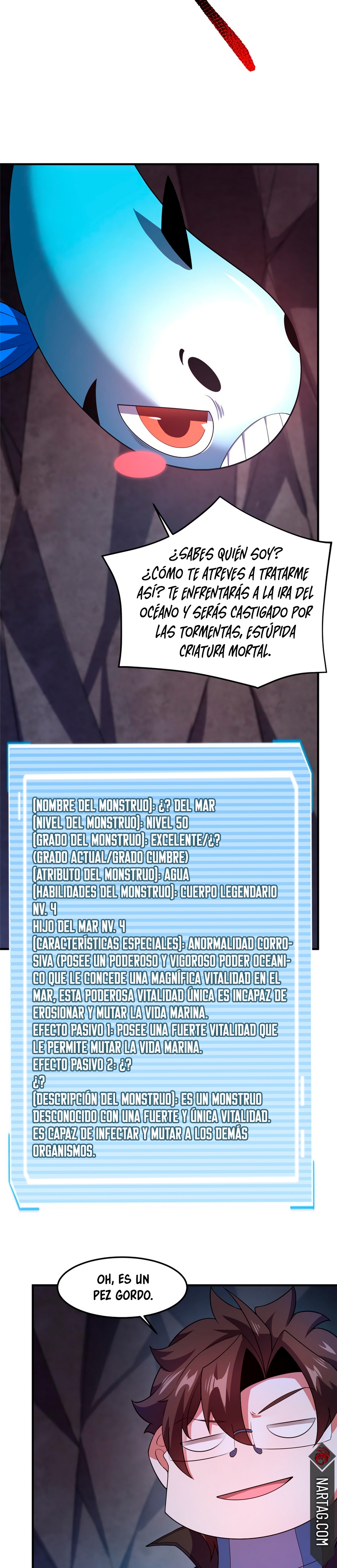 Entrenador de monstruos capítulo 187 página 7