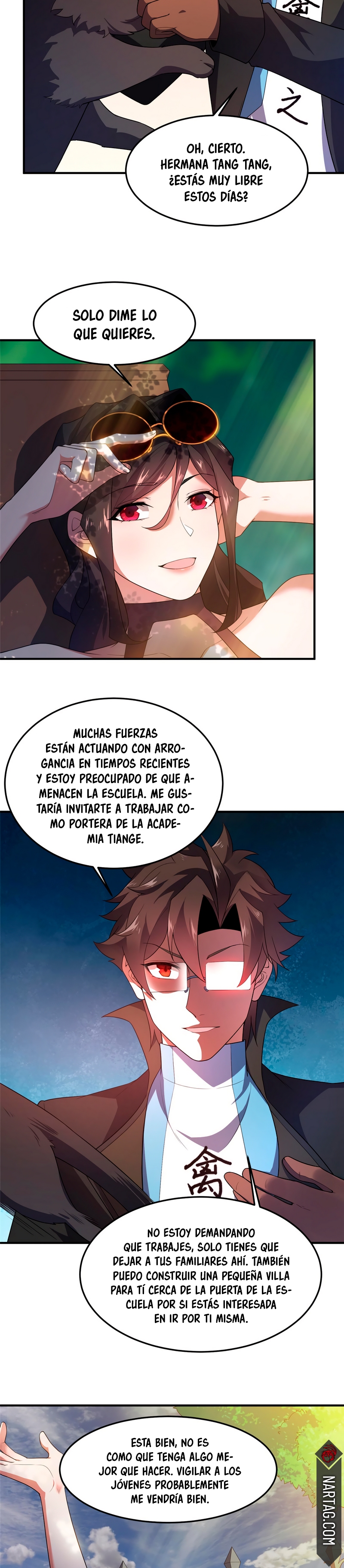 Entrenador de monstruos capítulo 189 página 8