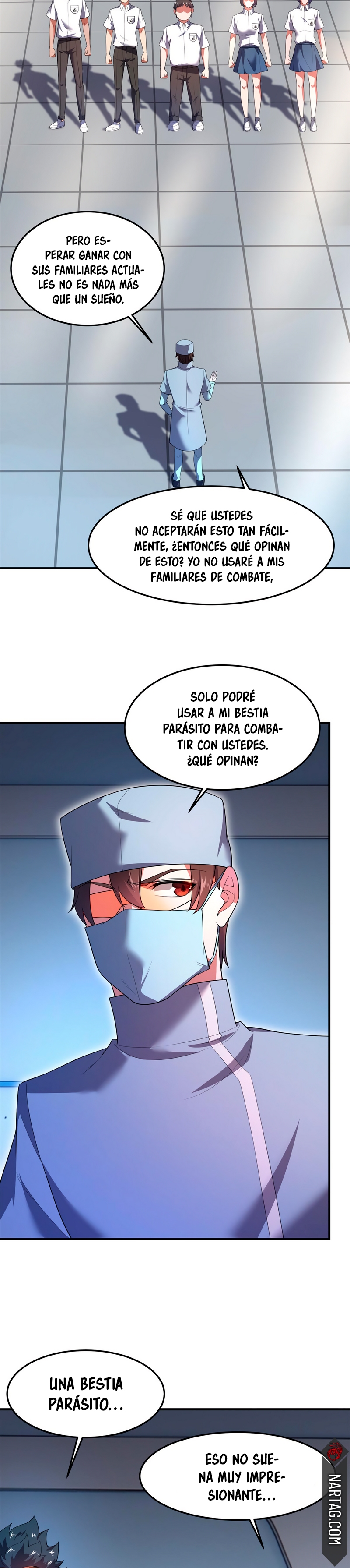 Entrenador de monstruos capítulo 190 página 16