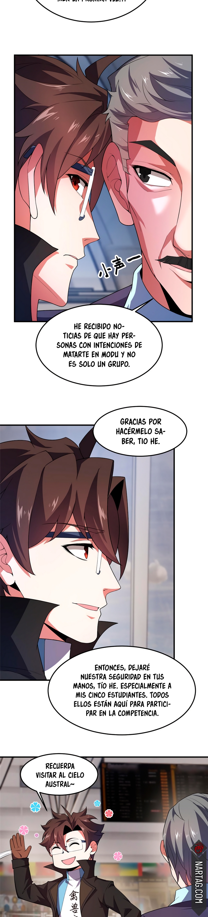 Entrenador de monstruos capítulo 191 página 17