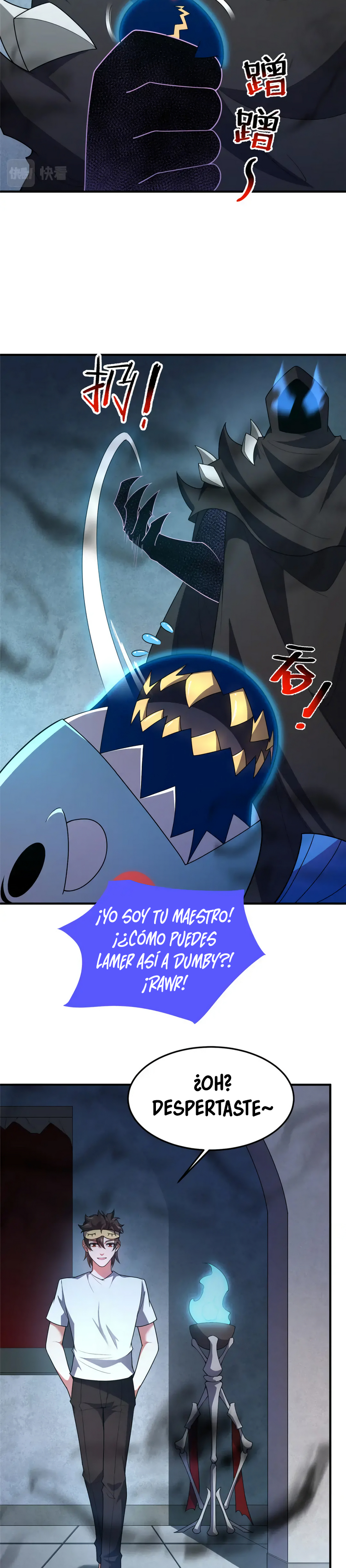 Entrenador de monstruos capítulo 209 página 9
