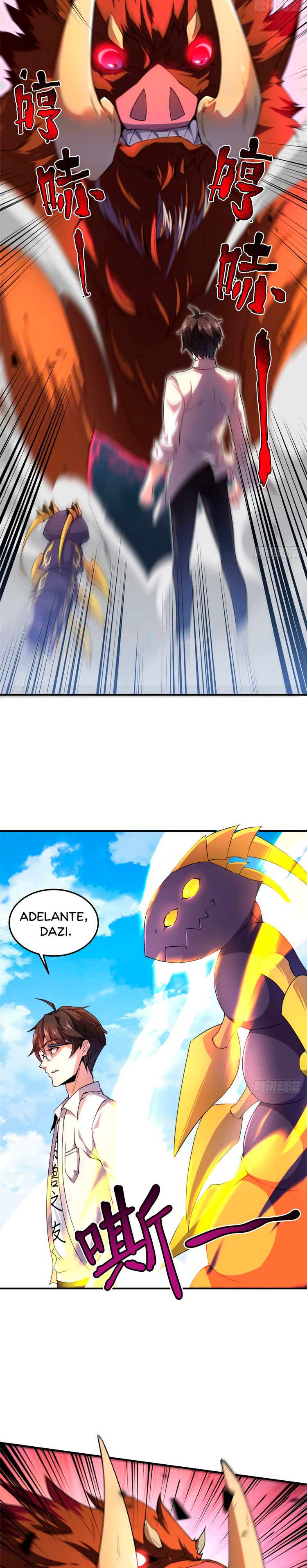 Entrenador de monstruos capítulo 21 página 5