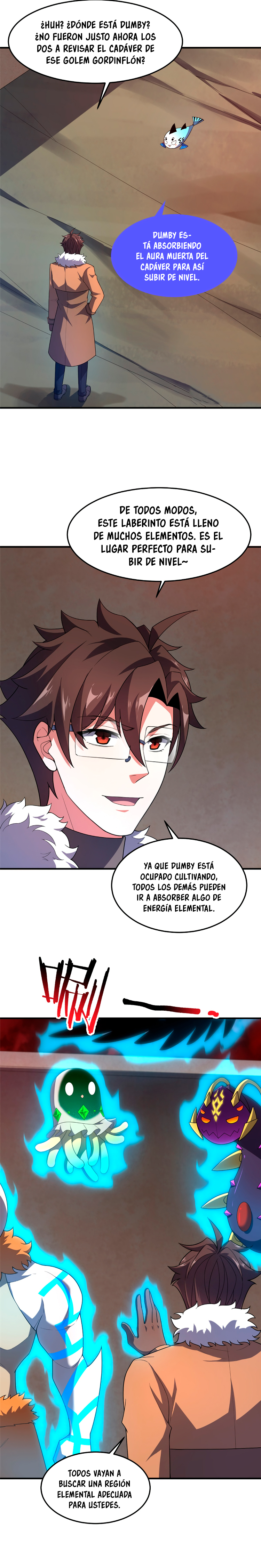 Entrenador de monstruos capítulo 217 página 5